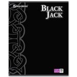 Тетрадь А5, 96 л., BRAUBERG, клетка, выборочный лак, БЛЭК ДЖЭК, 401848, 5шт