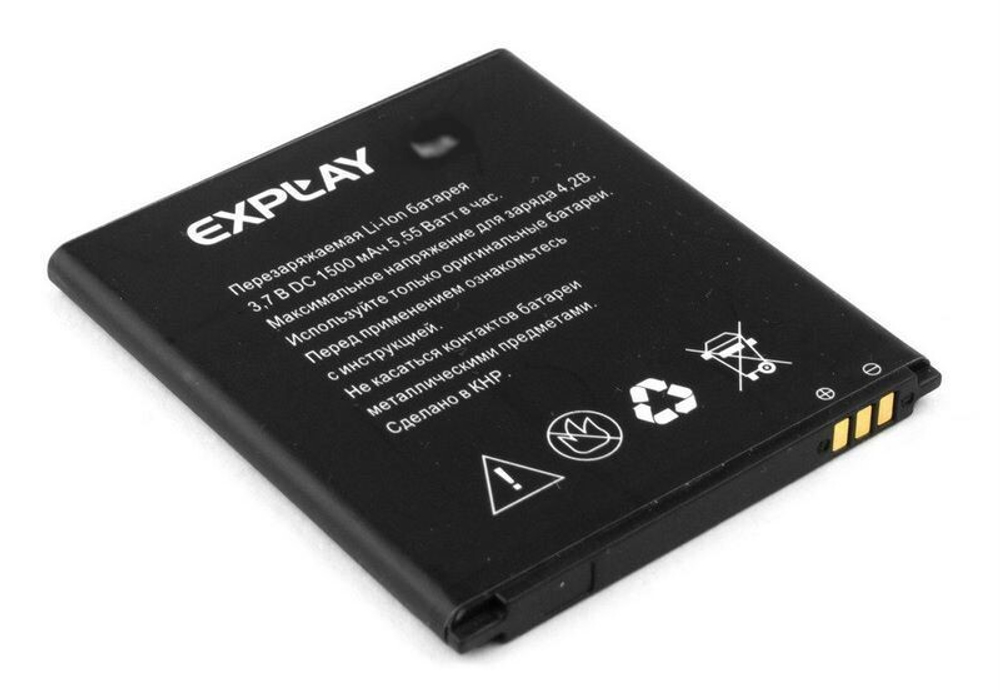 Аккумуляторная батарея для Explay Onyx/Bit/Light (тех.упаковка)