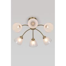 Люстра Rivoli Debra 9189-306 6хЕ27 60 Вт модерн | Rivoli