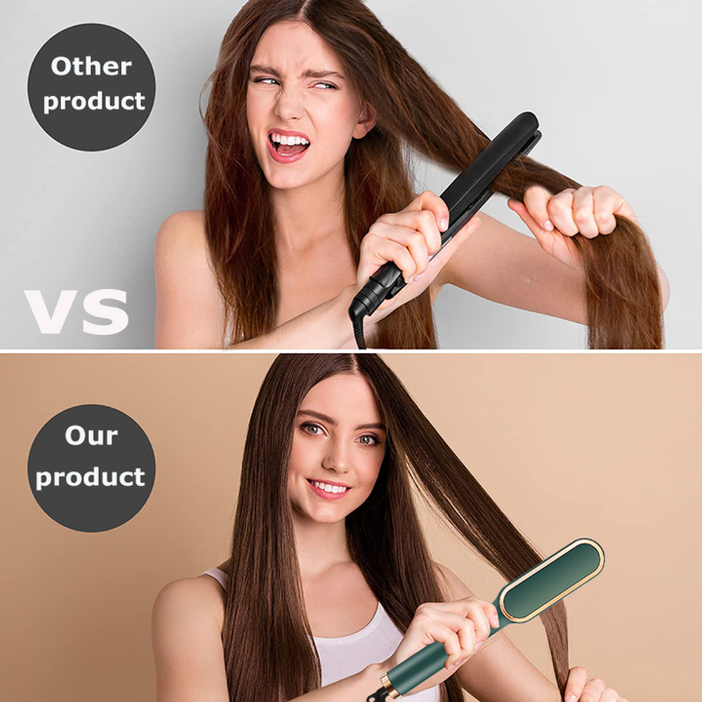 Электрическая расческа-выпрямитель для волос "Straight Comb" FH909, Temperture Control Hair Straightener