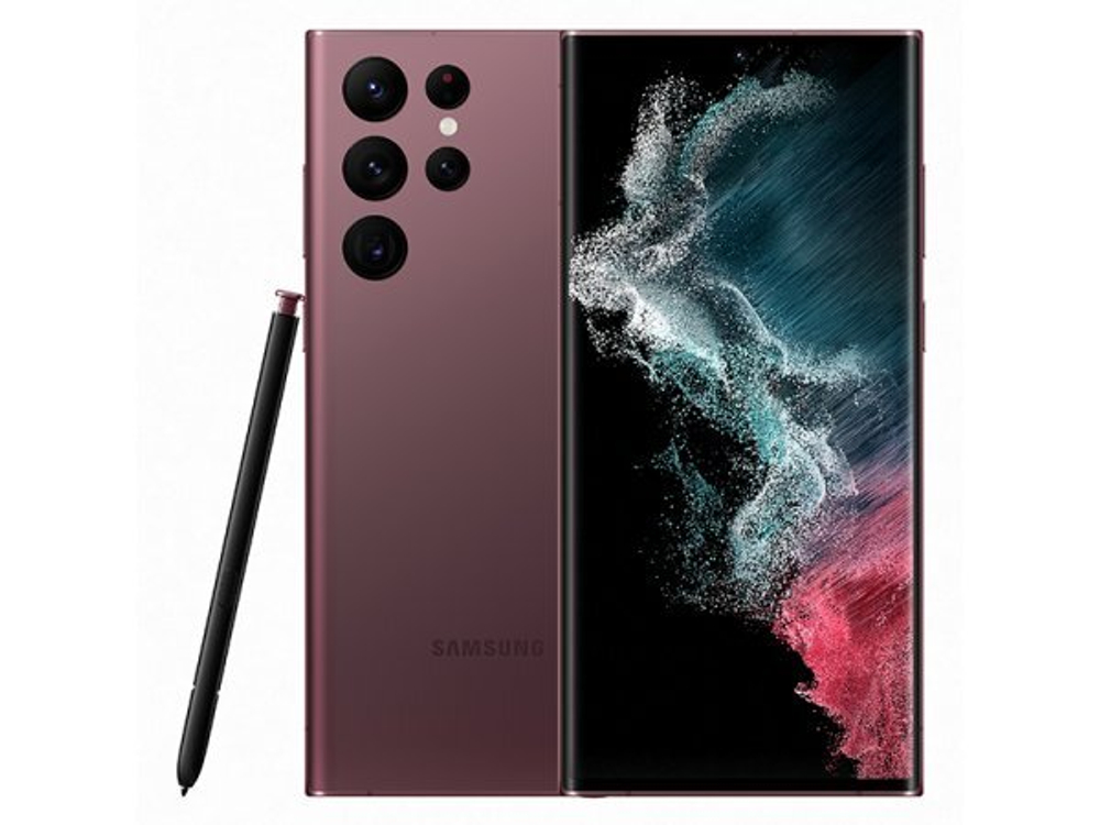 Смартфон Samsung Galaxy S22 Ultra 12/512gb Бургунди