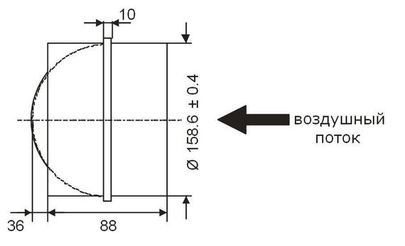 Обратный клапан для вентиляции BDS 100 мм из оцинкованной стали для круглых каналов производства DEC International (Нидерланды)