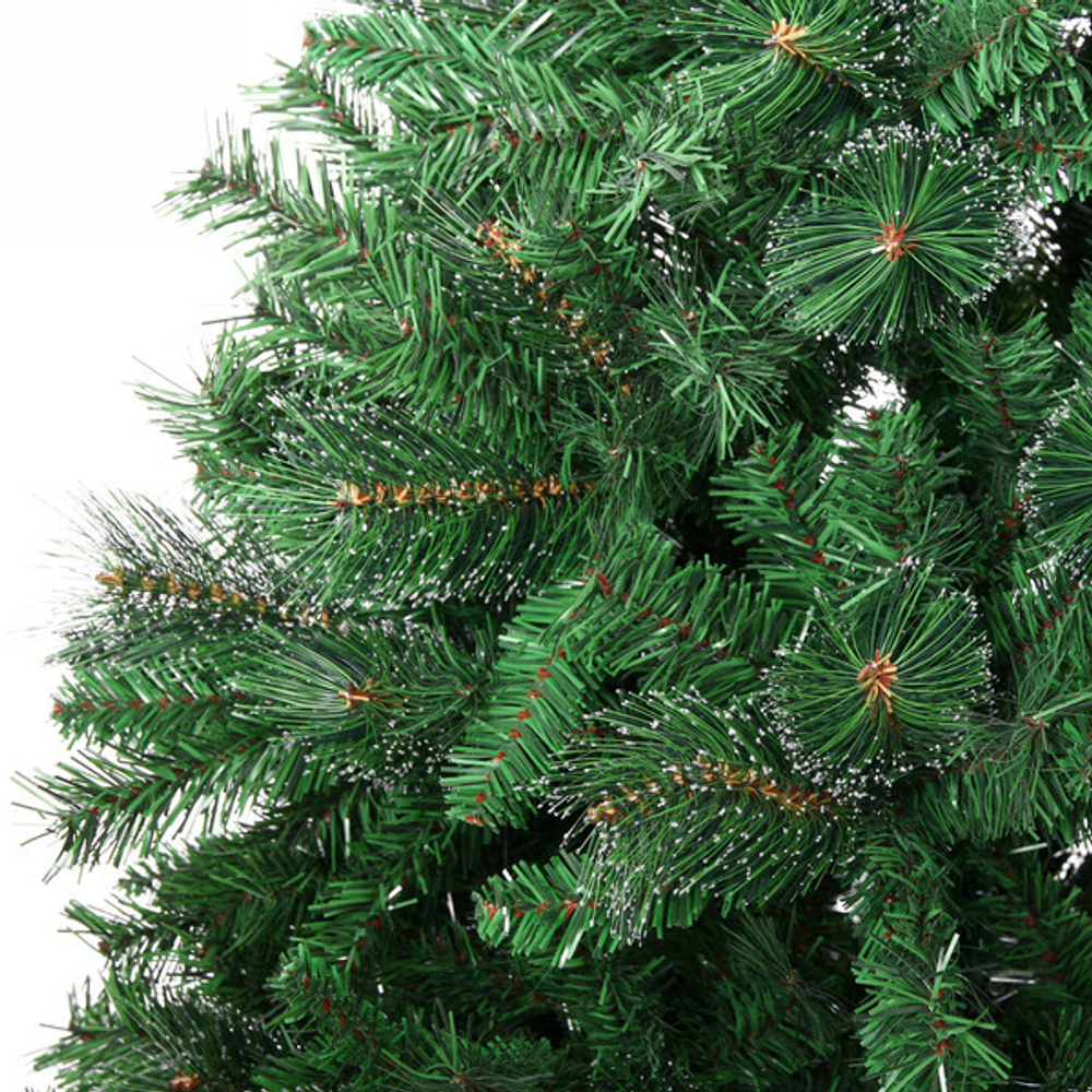 Ёлка «Снежная королева» 150 см, блестящая посыпка (711 веток)