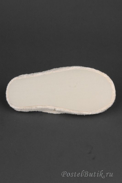 Домашние тапочки мужские Hamam Pera слоновая кость Турция