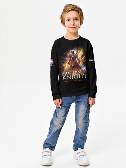 Свитшот из футера 3ех нитка детский Modern KNIGHT