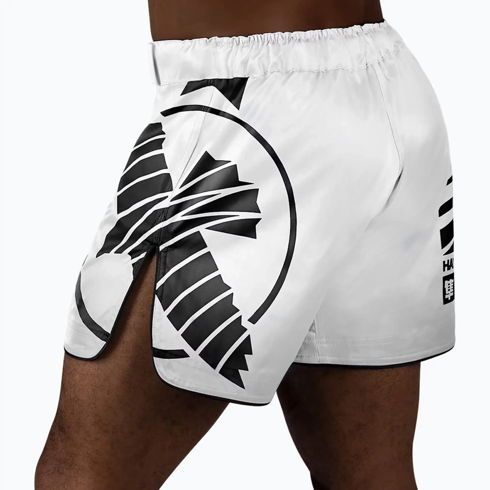 Шорты Hayabusa Icon MMA бело-чёрные