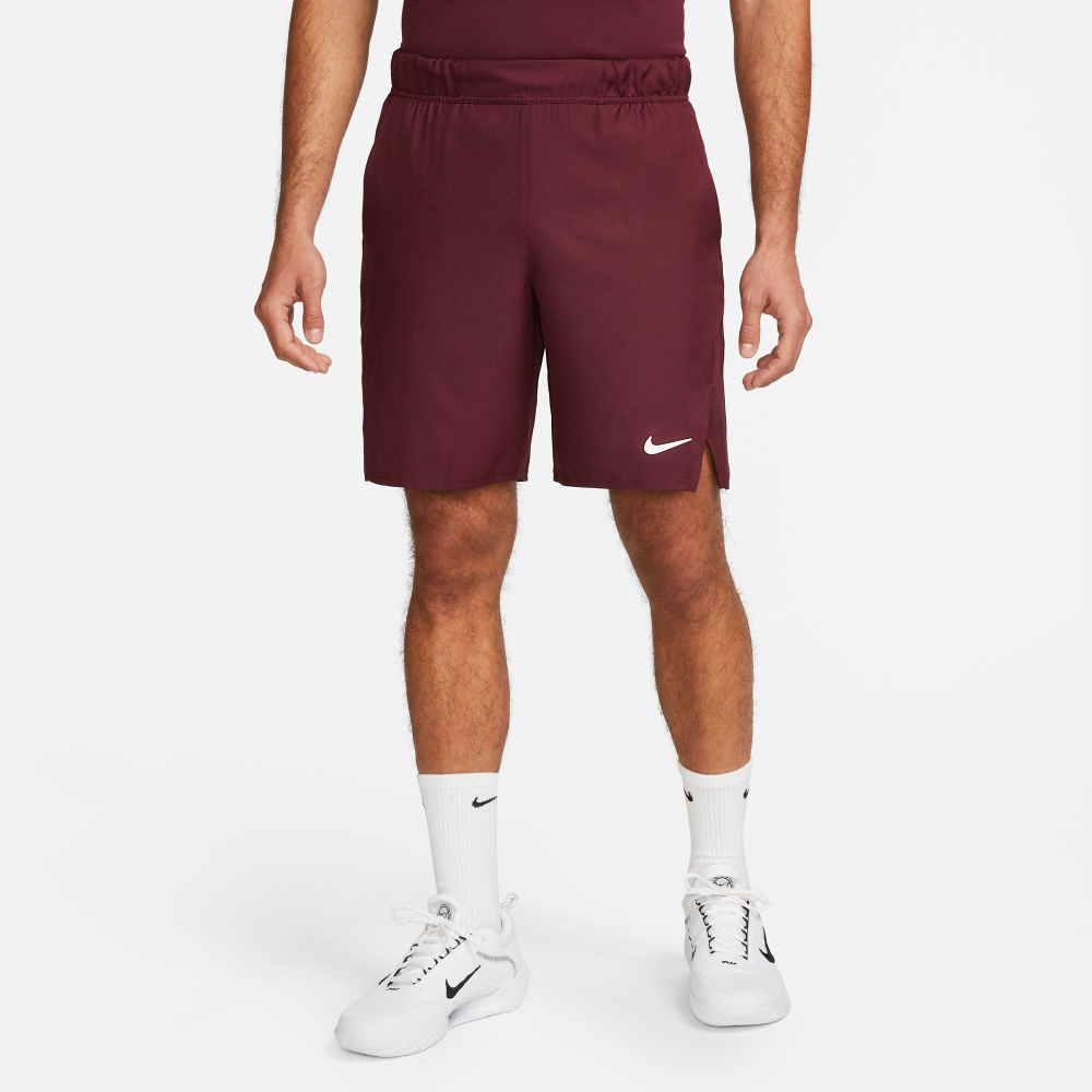 Мужские теннисные шорты Nike Dri-Fit Court 9in Shorts Men - Dark Red