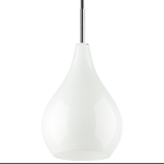 803030 Подвес PENTOLA 1х40W E14 ХРОМ/БЕЛЫЙ