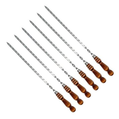 Шампур с ручкой 1 сорт 16*40