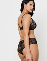 Трусы Subtille Bella Black New бразилиана (черный)