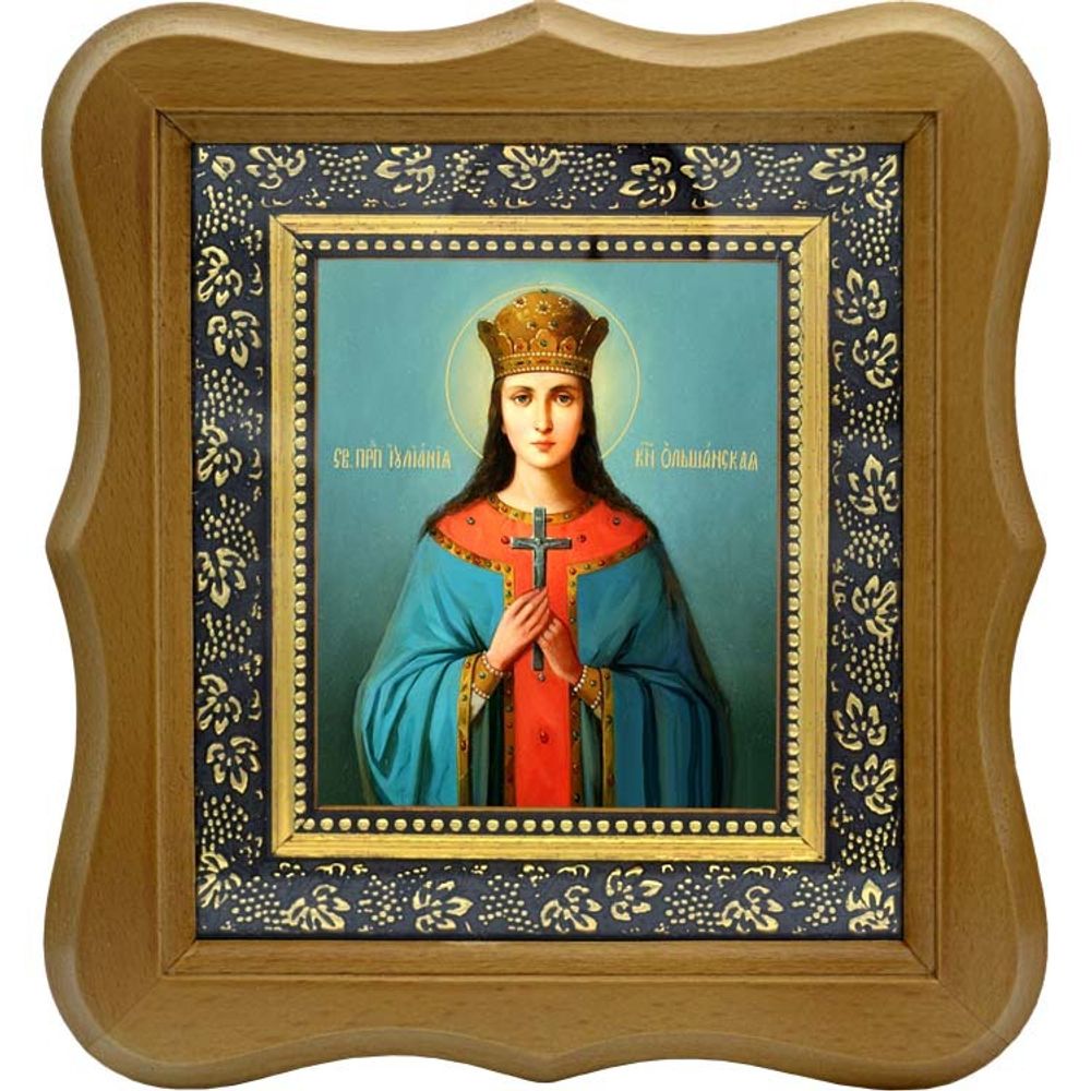 Иулиания (Ульяна) Ольшанская, Печерская праведная. Икона на холсте.