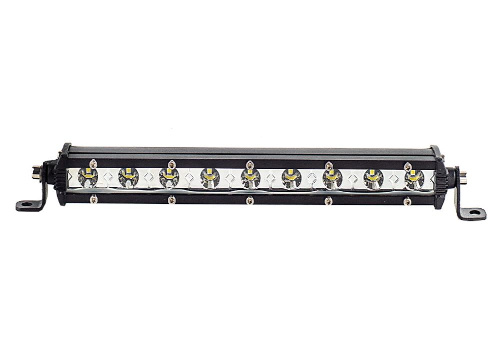 Фара светодиодная дополнительная 9 LED 9W (Мини-Балка) 10-30V 264*30*47 дальний (Nord Yada)