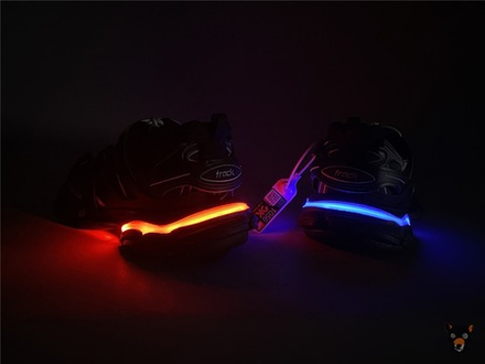 Кроссовки Track LED Trainers Black/White