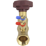 Static balancing valve Elephant PSI 232 brass, Threaded NPT/BSP connection, reinforced