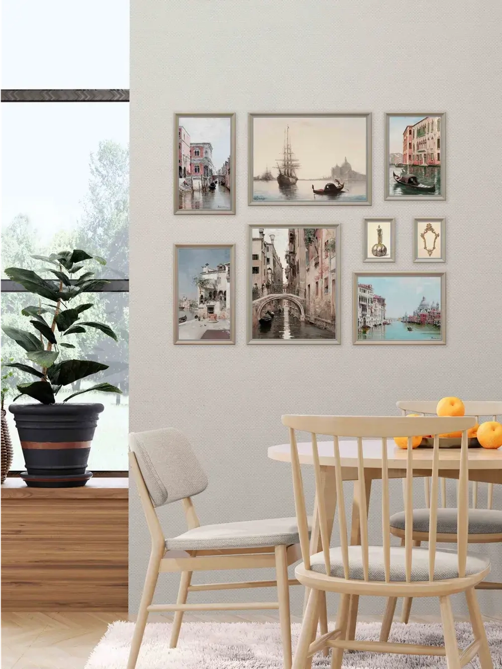 Картины на стену интерьерные на холсте 8 шт