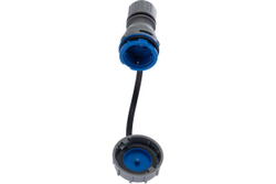 Кабельная переносная влагозащищенная розетка REXANT 16 А, 2Р+РЕ, IP68 111-121