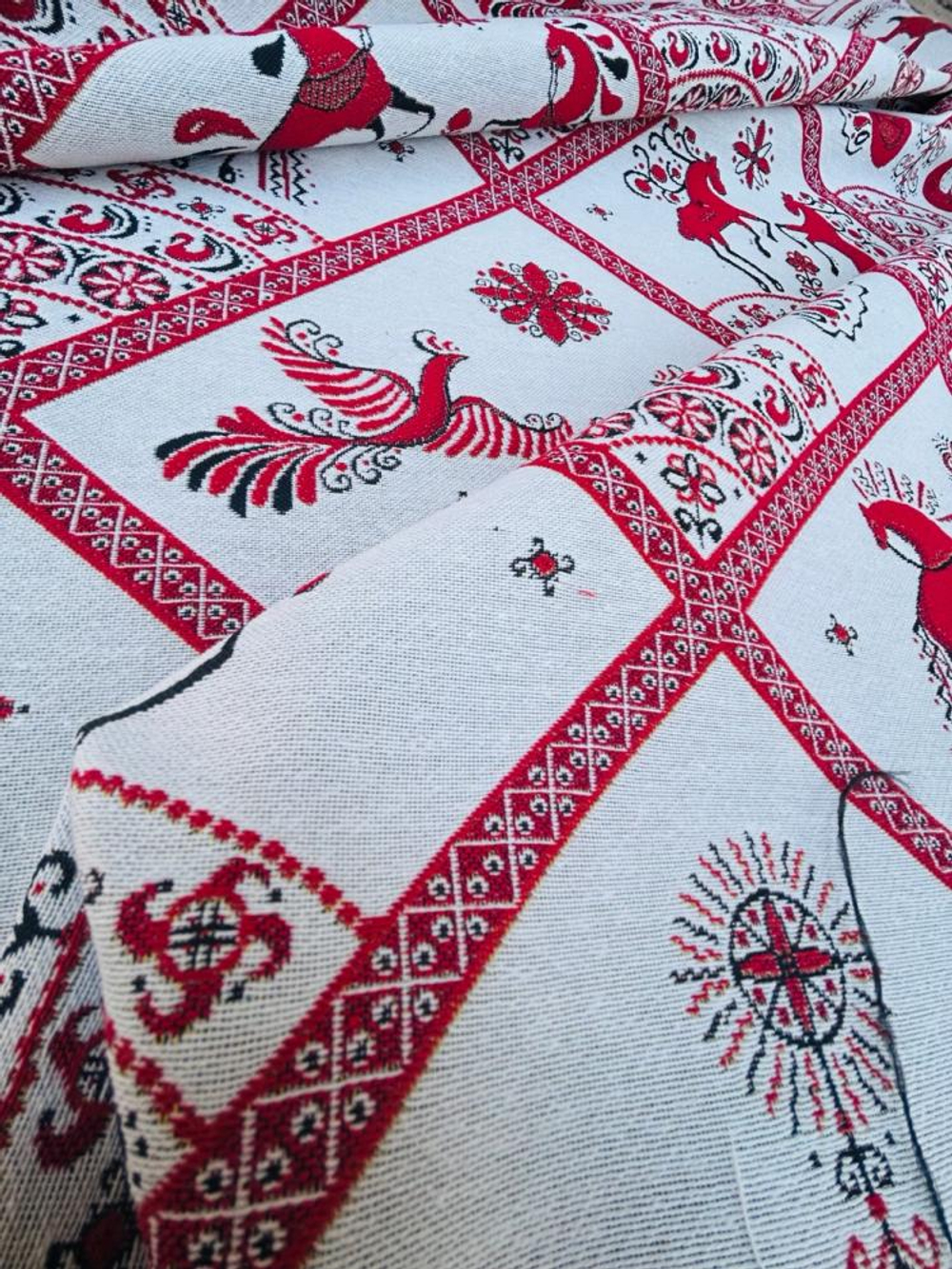 Гобелен в русском стиле Сивка - Бурка ширина 140 см