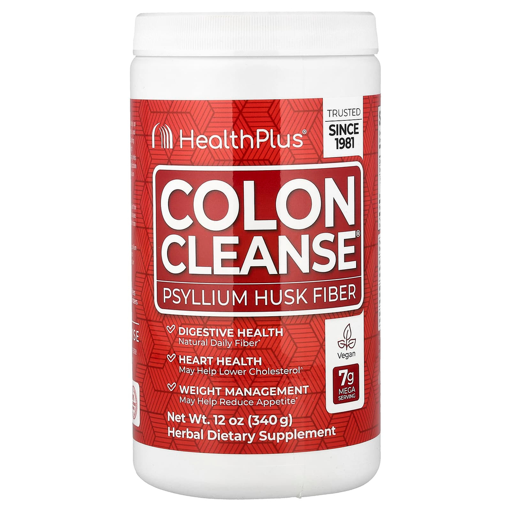Health Plus, средство для очищения кишечника, 340 г (12 унций)