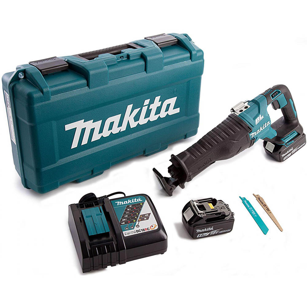 Аккумуляторная сабельная пила Makita DJR187RTE