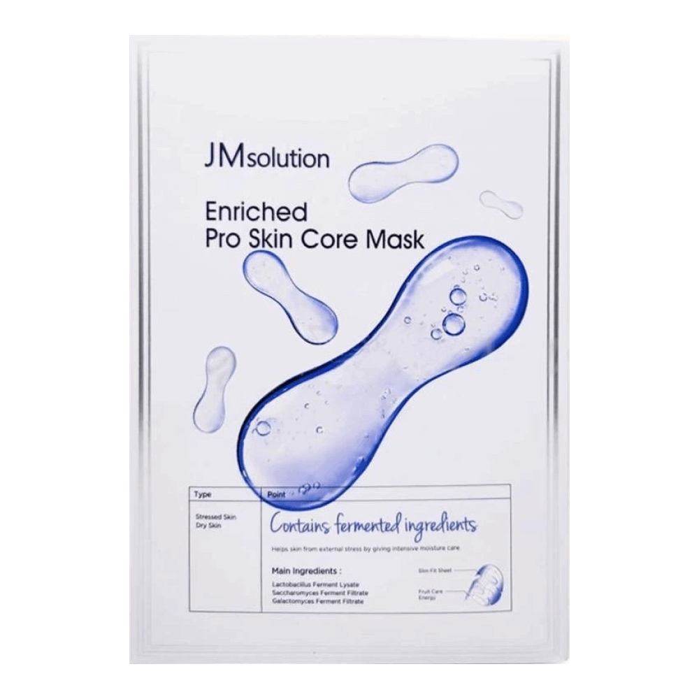 Ультратонкая восстанавливающая маска с комплексом ферментов JMsolution Enriched Pro Skin Core Mask