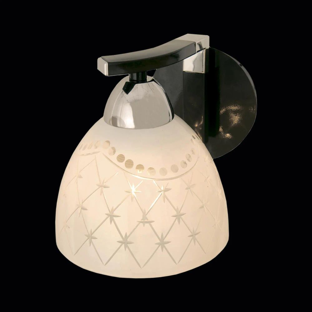 Citilux Кристи CL152311 Бра с выключателем Чёрный Хром