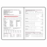 Еженедельник датированный 2025, А5, 145х215 мм, BRAUBERG "Party", под кожу, черный, 115970