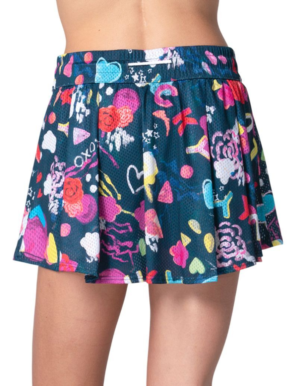 Теннисная юбка Lucky in Love High Waist Love You - midnight