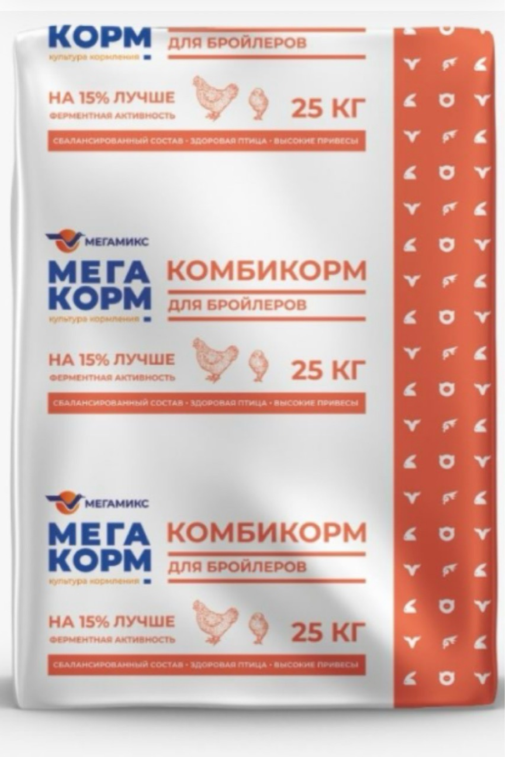Комбикорм «Мегакорм Старт» для бройлеров, 25 кг. Ропша, Аннино, Софийская