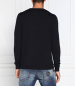 Хлопковый свитер Karl Lagerfeld - темно-синий(655006 524399)