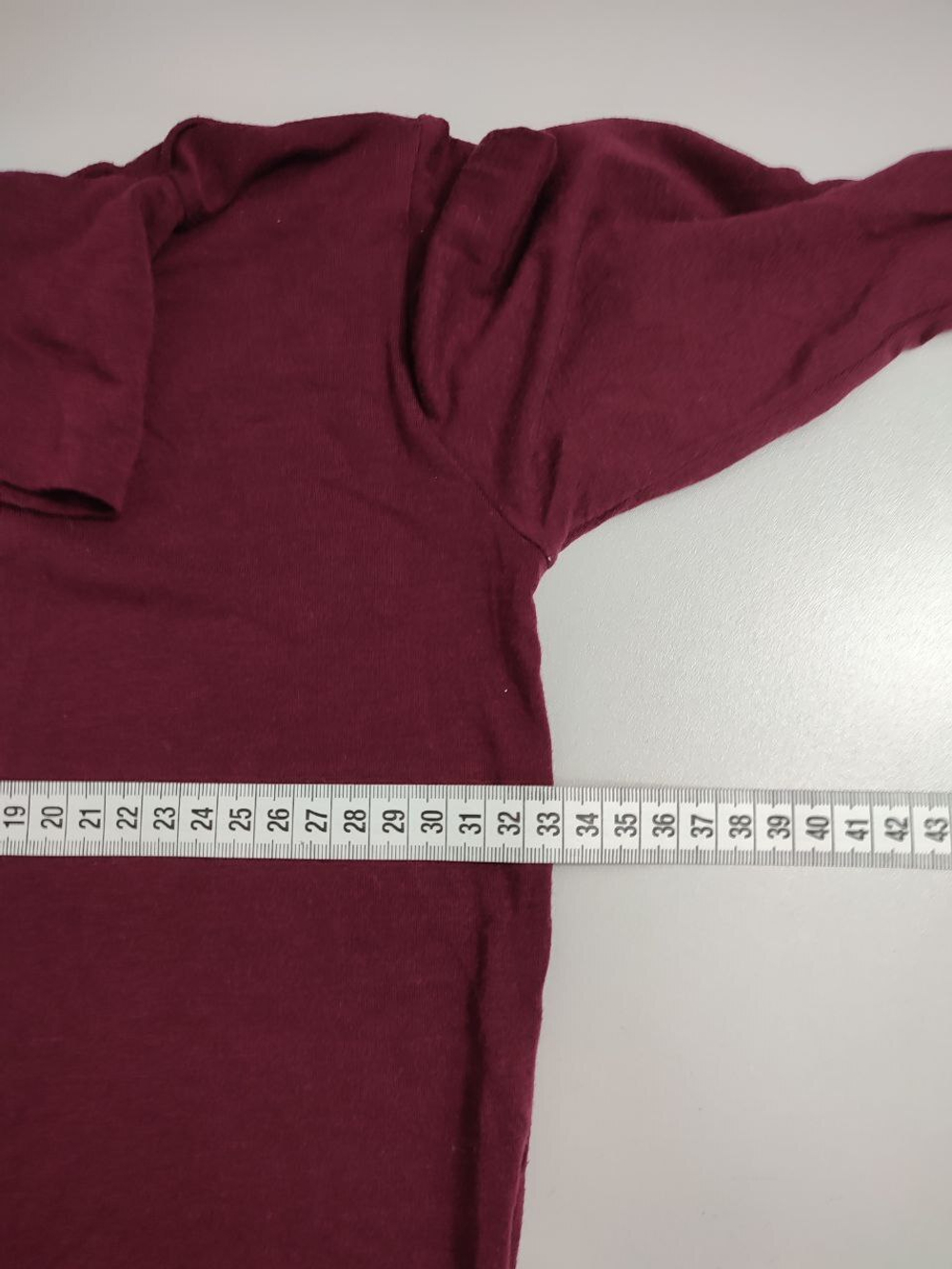 Водолазка темно-бордовая на 7-8 лет