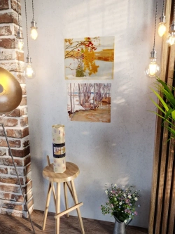 Картины-наклейки на стену для декора интерьерные №301