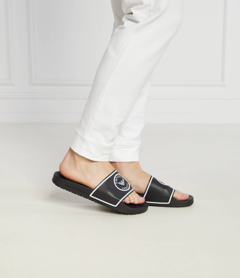 Шлепанцы Emporio Armani - черный(XJPM14 XN870)