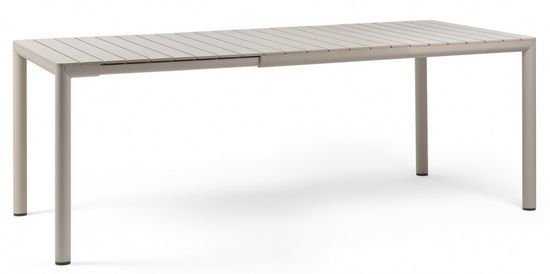 Стол пластиковый раздвижной Tevere 147 Nardi цвет бежевый