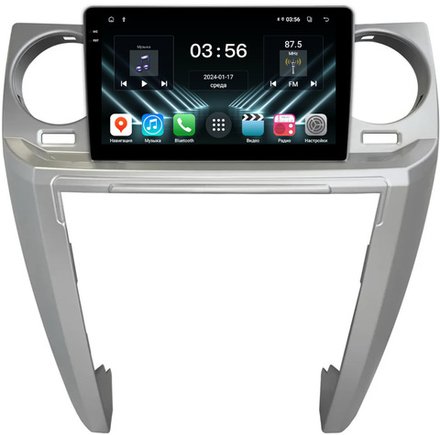 Магнитола для Land Rover Discovery 3 2005-2009 (прямые углы) - FarCar DX9-9603A монитор 9.5" IPS на Android 13, 4+64Гб, CarPlay