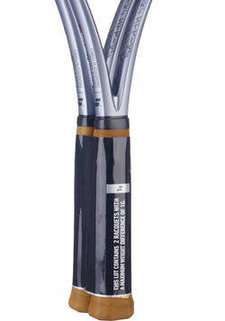 Теннисная ракетка Babolat Pure Strike 97 4-gen 2 Pack - grey/fluo strike