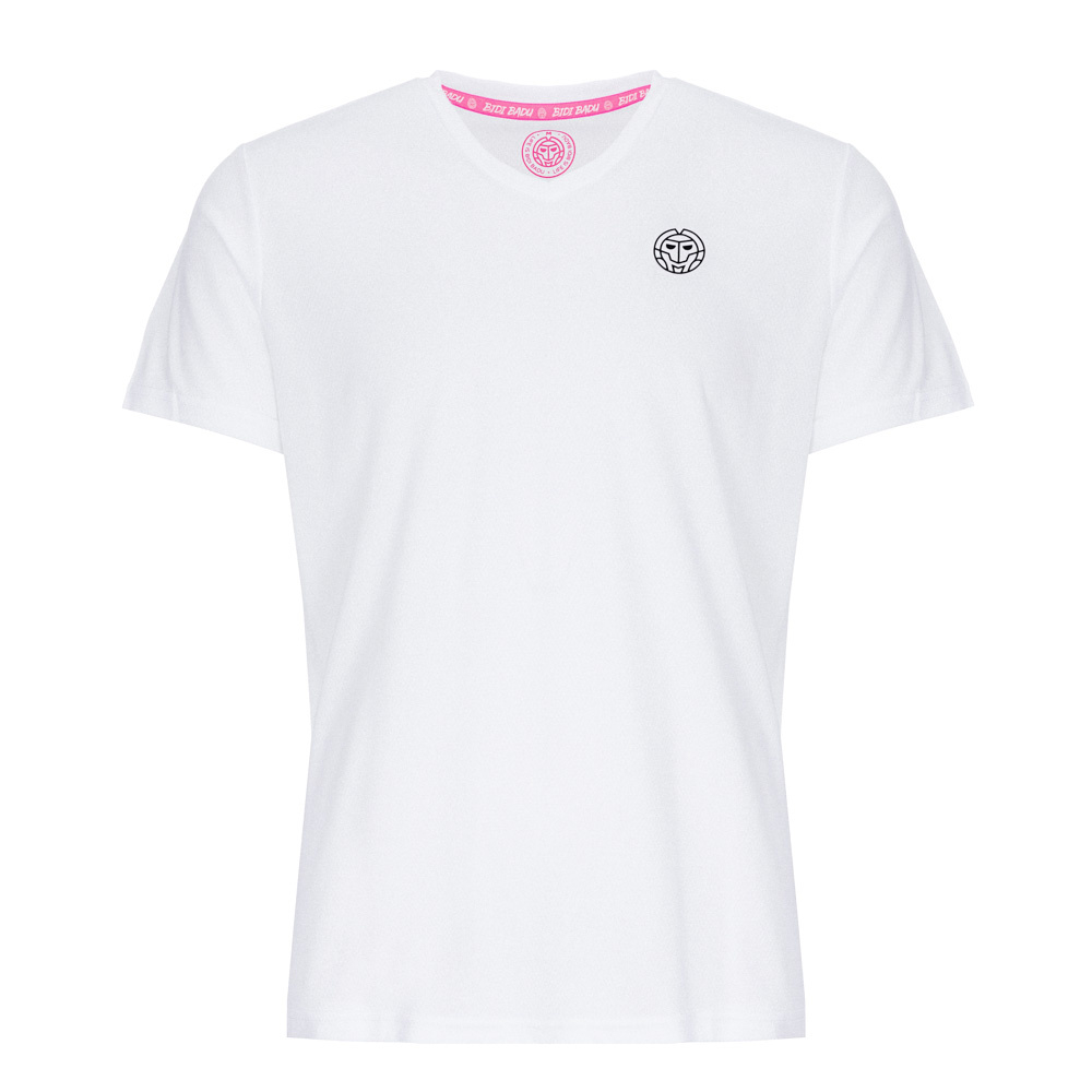 ОДЕЖДА ДЛЯ ТЕННИСА Мальчики, Футболка BIDI BADU EVIN TECH ROUND NECK TEE .