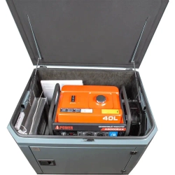 A-iPower A9000EAX бензиновый генератор в кожухе 1200 RAL 7031 с блоком АВР 400В/25А (8 pin) New УТ-11182384/29109