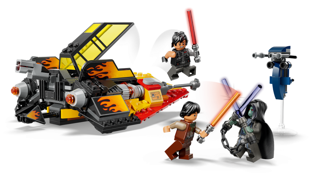 Конструктор Лего Star Wars 75414 "The Force Burner Snowspeeder"