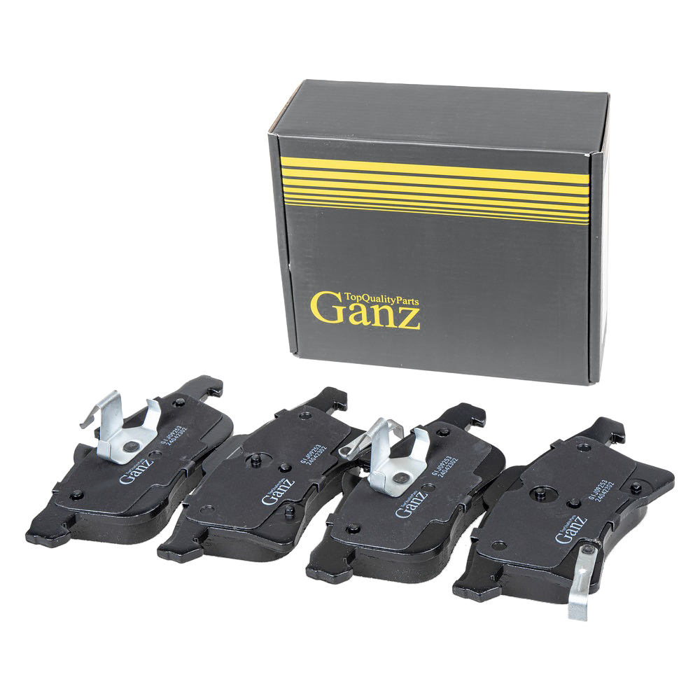 Колодки GANZ передние OPEL Ast H / Zaf / Meriva Арт.:GIJ09253