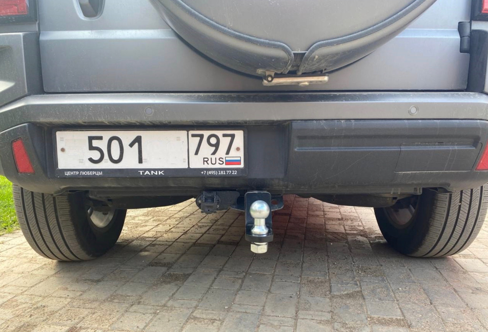 Фаркоп Бизон с унив. эл-кой Smart на TANK 700 2024- (паспорт и сертификат в комплекте) FA 0700-E