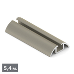 СТАНДАРТ Направляющая нижняя однополозная (5,40 м) шампань матовая (AL) (AS0108) Aristo