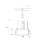 Встраиваемый светильник MIDI-55
