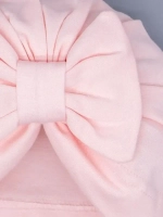 Чалма осенняя детская с бантиком