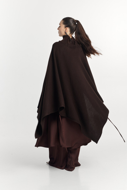 Пончо горький шоколад