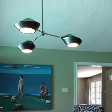 Лаконичная потолочная люстра в скандинавском стиле LANT