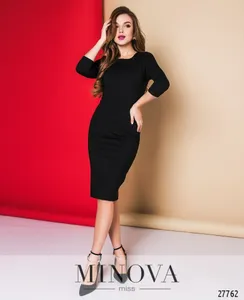 Платье 1017-черный Minova