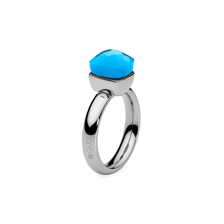 Кольцо Qudo Firenze blue opal 18 мм 610538/17.8 BL/S