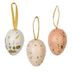 GAEM Набор из 6-ти изделий декоративных подвесных "Яйцо" (2,5*4), L4 W2,5 H16,5 см