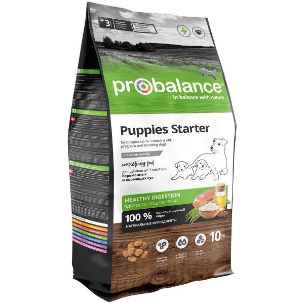 Сухой корм ProBalance Starter для щенков с 3-х месяцев и собак в период беременности и лактации
