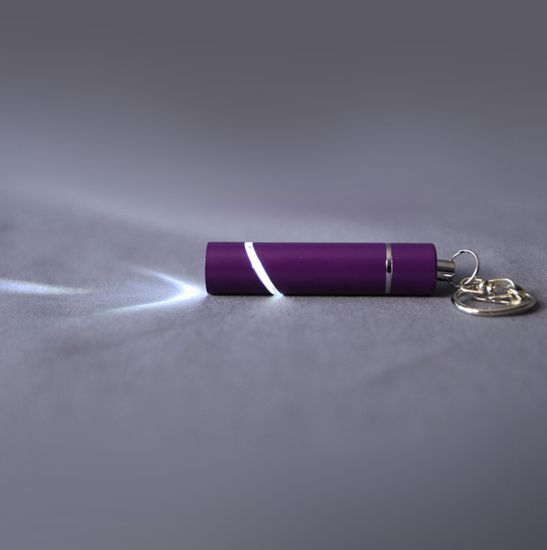 Брелок-фонарик violet